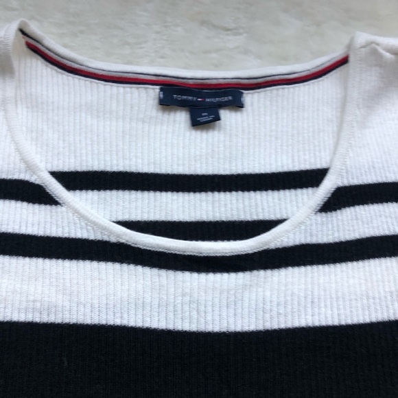 Tommy Hilfiger Casual Cold Shoulder Striped top - Picture 5 of 8